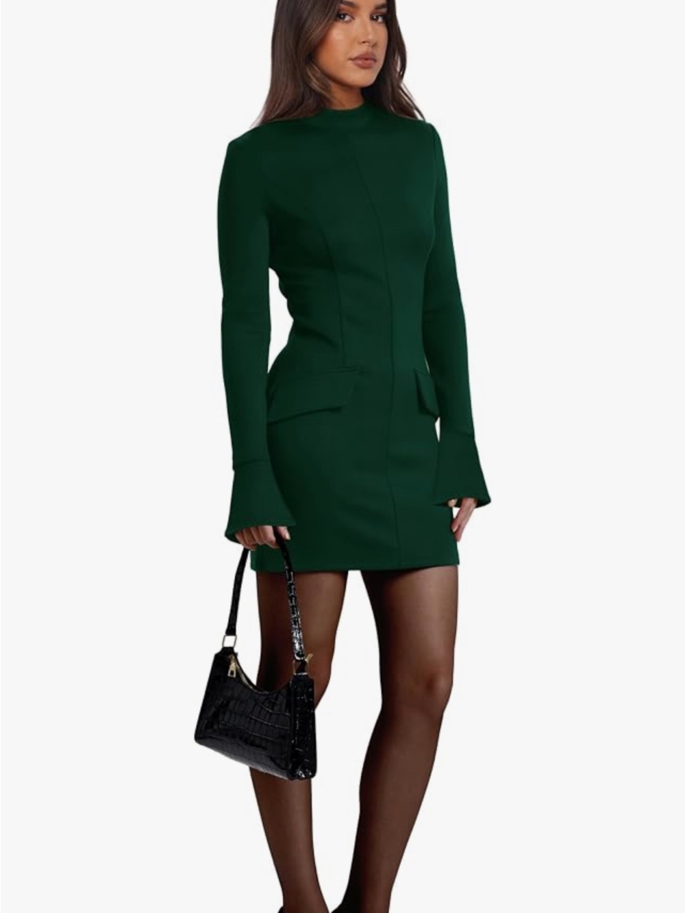 Sexy Bodycon Office Dress, M